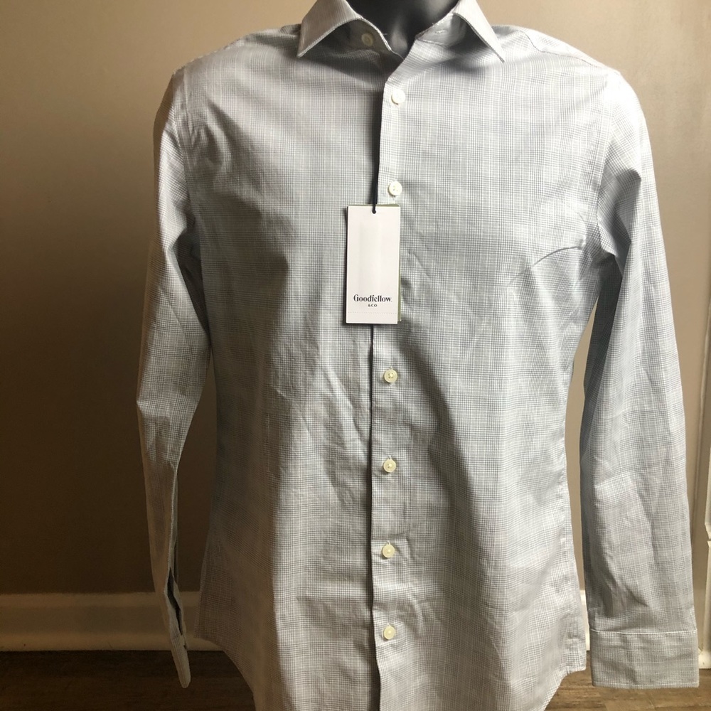 Men’s Button Down Collared Long Sleeve Shirt
